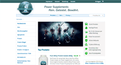 Desktop Screenshot of powersupplements.de