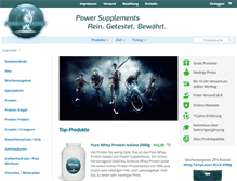 Tablet Screenshot of powersupplements.de